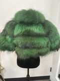 Raccoon Fur Crop Vest
