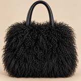 Mongolian Lamb Fur Handbag