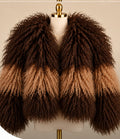 Mongolian Lamb Fur Coat - to the Waist - Custom colors