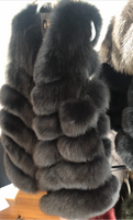 Fox Fur Vest  6 rows