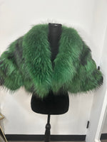 Raccoon Fur Crop Vest