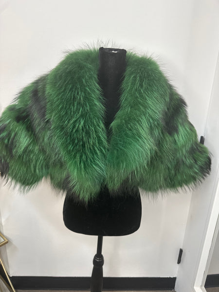 Raccoon Fur Crop Vest