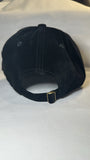 Fitted Cap - W - Black w/Gold bling
