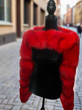 Fox Fur Double Sleeve-