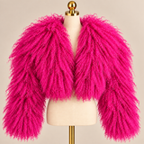 Mongolian Lamb Fur Crop Coat ( 3 row)