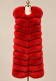 Fox Fur Long Vest