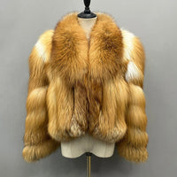 “ Ms. Monique “ - Redfox Fur Jacket w/heavy collar