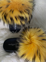 Yellow - Raccoon Fur