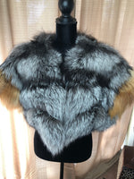 Silverfox w/Redfox Crop Vest (Donna)