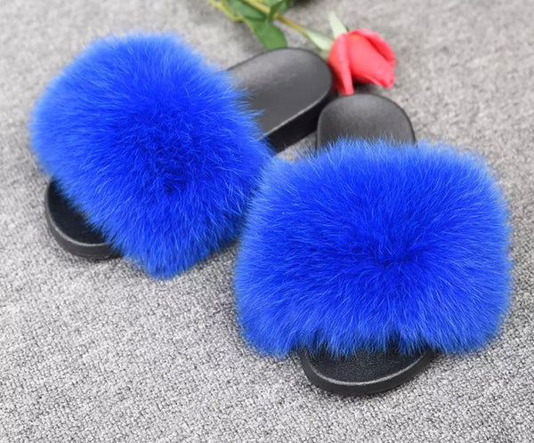 Royal Blue - Fox Fur