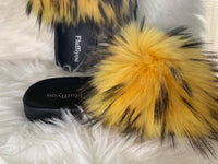 Yellow - Raccoon Fur