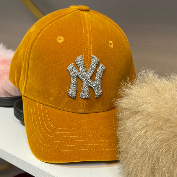 Fitted Cap - NY - Camel