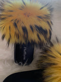 Yellow - Raccoon Fur