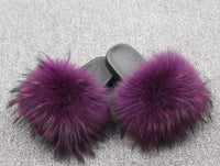 Purple -  Raccoon Fur